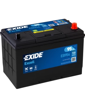 Μπαταρία Αυτοκινήτου 95Ah 720A EXIDE EXCELL EB954