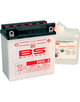 BB9L-B (YB9L-B) Μπαταρία Μοτοσυκλέτας BS 12V 9.5Ah