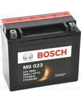 YTX20L-BS Μπαταρία Μοτοσυκλέτας BOSCH M6023 AGM 18Ah