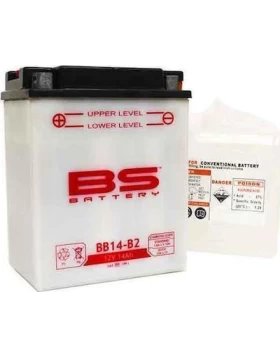 BB14-B2 (YB14-B2) Μπαταρία Μοτοσυκλέτας BS 12V 14.7Ah