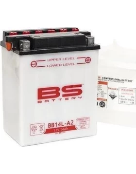 BB14L-A2 (YB14L-A2) Μπαταρία Μοτοσυκλέτας BS 12V 14.7Ah