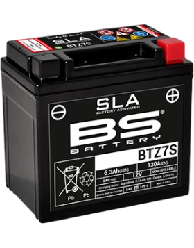 BTZ7S (YTZ7S) SLA Μπαταρία Μοτοσυκλέτας BS 12V 6.3Ah