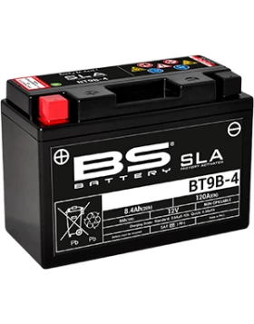 BT9B-4 (YT9B-4) SLA Μπαταρία Μοτοσυκλέτας BS 12V 8.4Ah