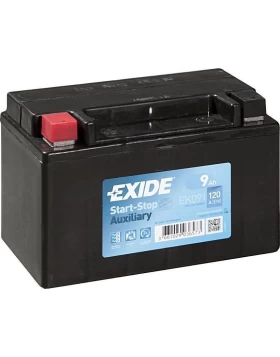 Μπαταρία αυτοκινήτου EK091 EXIDE 9Ah 120A Auxiliary AGM Start - Stop