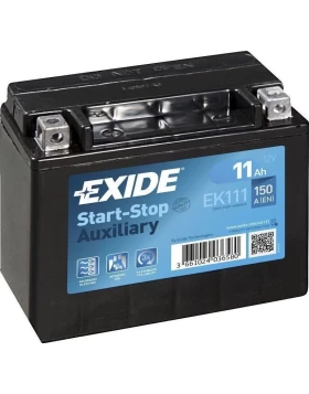 Μπαταρία αυτοκινήτου EK111 EXIDE 11Ah 150A Auxiliary AGM Start - Stop