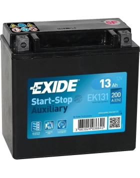 Μπαταρία αυτοκινήτου EK131 EXIDE 13Ah 200A Auxiliary AGM Start - Stop