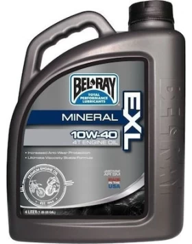Λιπαντικό Bel-Ray EXL Mineral 4T 10W-40 4L