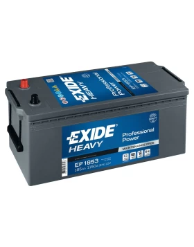 Μπαταρία φορτηγού EF1853 EXIDE Professional Power 185Ah 1150A 