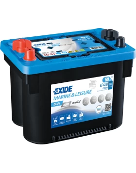 Μπαταρία σκάφους EP450 EXIDE Μarine & Leisure Dual  AGM 50Ah 750A