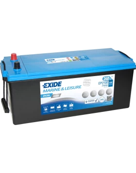 Μπαταρία σκάφους EP2100 EXIDE Μarine & Leisure Dual AGM 240Ah 1200A