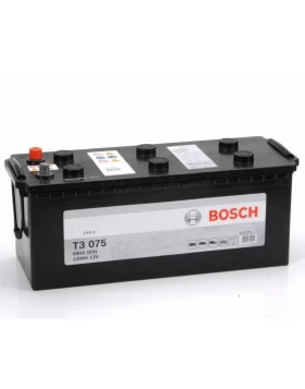 Μπαταρία φορτηγού 120Ah 680A BOSCH Τ3075 Αριστερά+