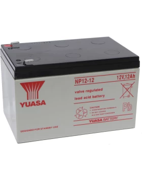 Μπαταρία VRLA-AGM YUASA NP12-12 | 12V 12Ah