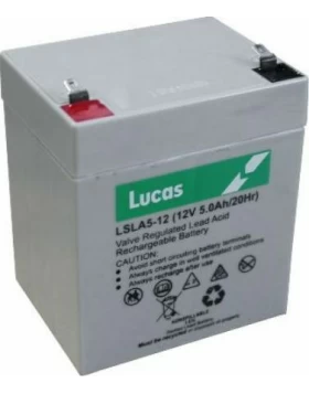 Μπαταρία VRLA-AGM LUCAS LSLA5-12 | 12V 5Ah 75A