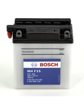 YB3L-A Μπαταρία Μοτοσυκλέτας BOSCH M4F15 3Ah