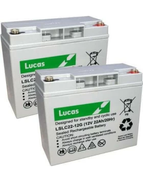 Μπαταρία VRLA-AGM & CYCLIC LUCAS LSLC22-12G | 12V 22Ah 220A