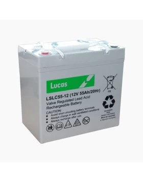 Μπαταρία VRLA-AGM & CYCLIC LUCAS LSLC55-12 | 12V 55Ah 550A