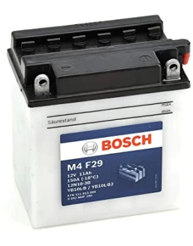 YB10L-B (12N10-3B) Μπαταρία Μοτοσυκλέτας BOSCH M4F29 11Ah