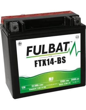 FTX14-BS (YTX14-BS) Μπαταρία Μοτοσυκλέτας FULBAT AGM MF 12V 12Ah 200A