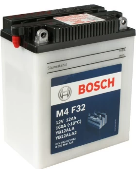 YB12AL-A2 Μπαταρία Μοτοσυκλέτας BOSCH M4F32 12Ah