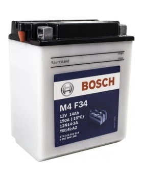 YB14L-A2 (12Ν14-3Α) Μπαταρία Μοτοσυκλέτας BOSCH M4F34 14Ah