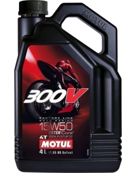 Λιπαντικό Motul 300V FL Road Racing 4T 15w-50 4L