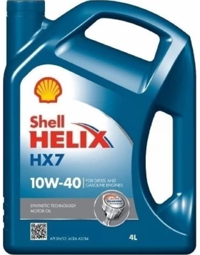 Λιπαντικό Shell Helix HX7 10w-40 4L