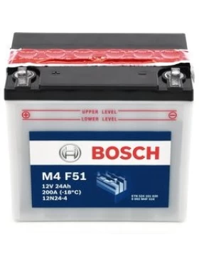 12N24-4 Μπαταρία Μοτοσυκλέτας BOSCH M4F51 24Ah