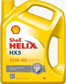 Λιπαντικό Shell Helix HX5 15w-40 4L