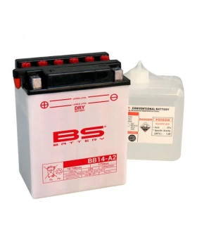 BB14-A2 (YB14-A2) Μπαταρία Μοτοσυκλέτας BS 12V 14.7Ah 175A