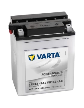 YB14L-A2 Μπαταρία Μοτοσυκλέτας VARTA Powersports Freshpack 14Ah