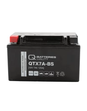 QTX7A-BS (YTX7A-BS) Μπαταρία Μοτοσυκλέτας Q-BATTERIES GEL 12V 7Ah 125A