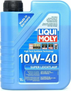 Λιπαντικό Liqui Moly SUPER LEICHTLAUF 10W-40 1L