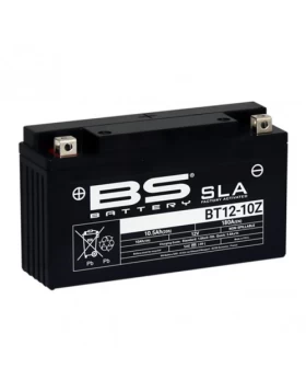  BT12-10Z (YT12-10Z)SLA Μπαταρία Μοτοσυκλέτας BS 12V 10.5Ah 180A