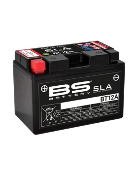 BT12A (YT12A) SLA Μπαταρία Μοτοσυκλέτας BS 12V 10.5Ah 175A