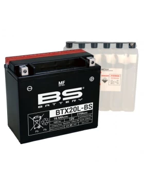 BTX20L-BS (YTX20L-BS) Μπαταρία Μοτοσυκλέτας BS 12V 18.9Ah 270A