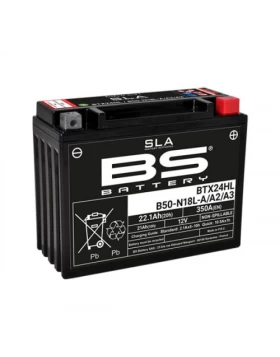 BTX24HL (YTX24HL) SLA Μπαταρία Μοτοσυκλέτας BS 12V 22.1Ah 350A