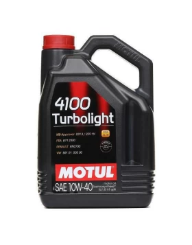 Λιπαντικό MOTUL 4100 TURBOLIGHT 10W-40 5L