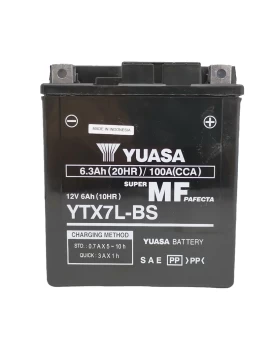 YTX7L-BS Μπαταρία Μοτοσυκλέτας YUASA 6.3Ah