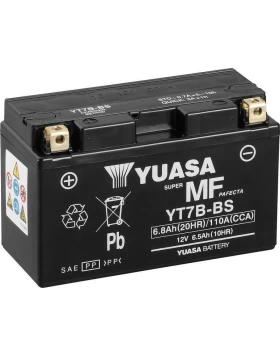 YT7B-BS Μπαταρία Μοτοσυκλέτας YUASA ROC 6.8Ah