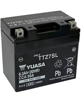 TTZ7SL (YTZ7S, TTZ7S, YTZ7S-BS) Μπαταρία Μοτοσυκλέτας YUASA ROC 6.3Ah