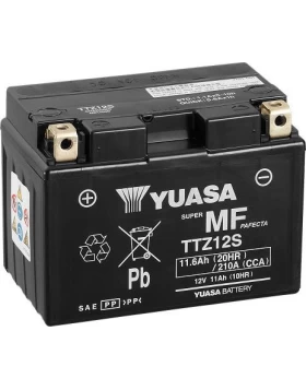 TTZ12S-BS (TTZ12S, YTZ12S-BS, TTZ12S-BS) Μπαταρία Μοτοσυκλέτας YUASA TAIWAN 11.6Ah