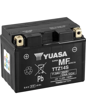 TTZ14S (YTZ14S, YTZ14S-BS, TTZ14S-BS) Μπαταρία Μοτοσυκλέτας YUASA TAIWAN 11.8Ah