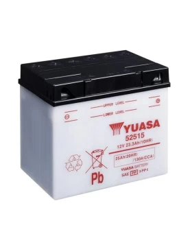 DIN52515 Μπαταρία Μοτοσυκλέτας YUASA TAIWAN 23Ah (Χωρίς υγρά)