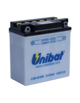 CB9-B-SM (YB9-B) Μπαταρία Μοτοσυκλέτας UNIBAT