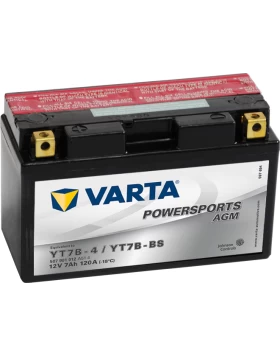 YT7B-4/YT7B-BS Μπαταρία Μοτοσυκλέτας VARTA Powersports AGM