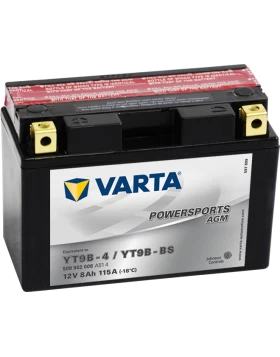 YT9B-4/YT9B-BS Μπαταρία Μοτοσυκλέτας VARTA Powersports AGM