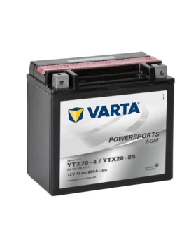 YTX20-4/YTX20-BS Μπαταρία Μοτοσυκλέτας VARTA Powersports AGM 18Ah