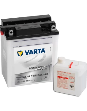 YB12AL-A2 Μπαταρία Μοτοσυκλέτας VARTA Powersports Freshpack