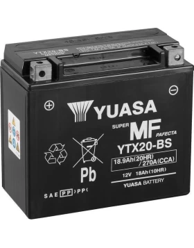 YTX20-BS Μπαταρία Μοτοσυκλέτας YUASA ROC 18.9Ah