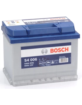 Μπαταρία Αυτοκινήτου 60Ah 540A BOSCH S4006 Αριστερά+